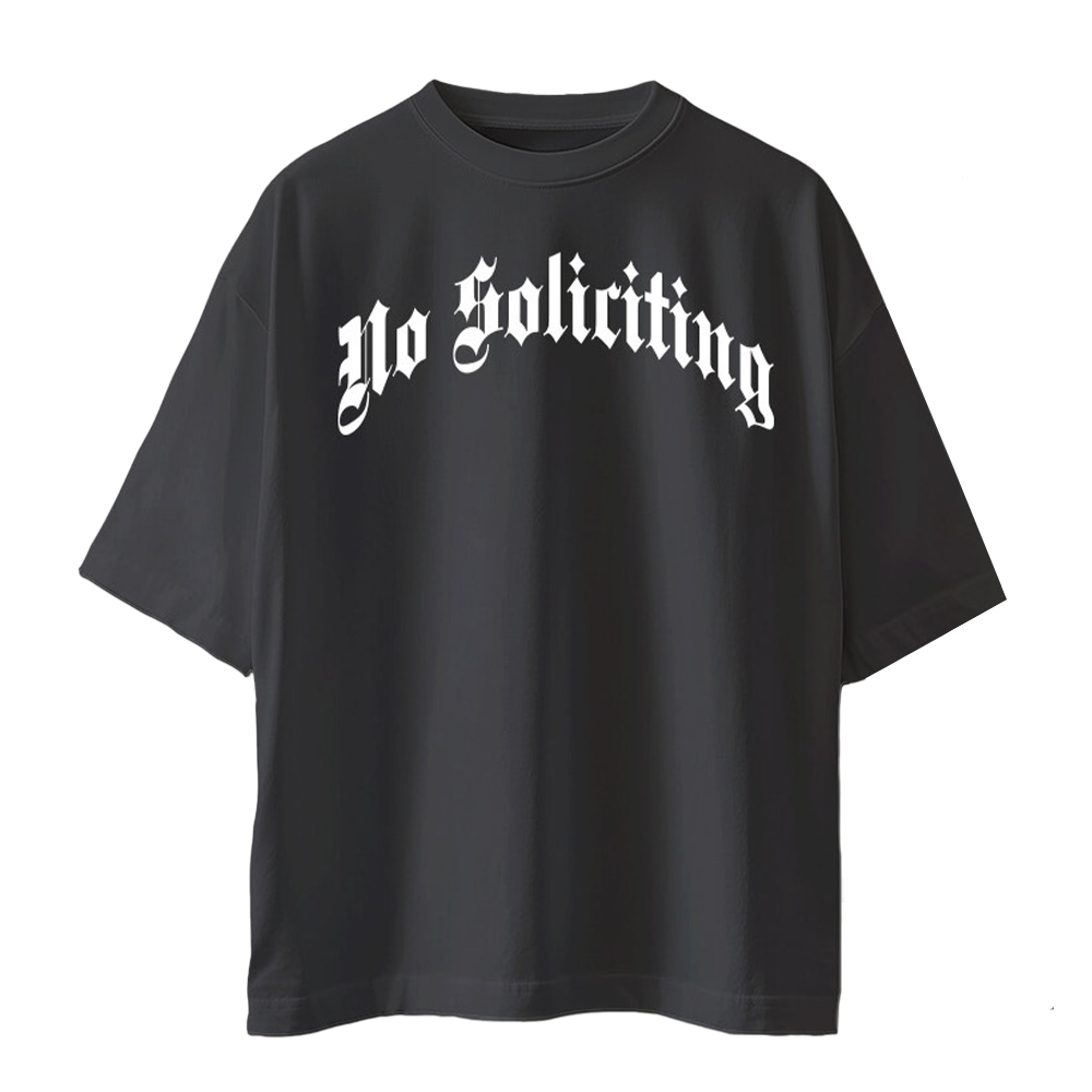 Spartan No Soliciting Faded Tee