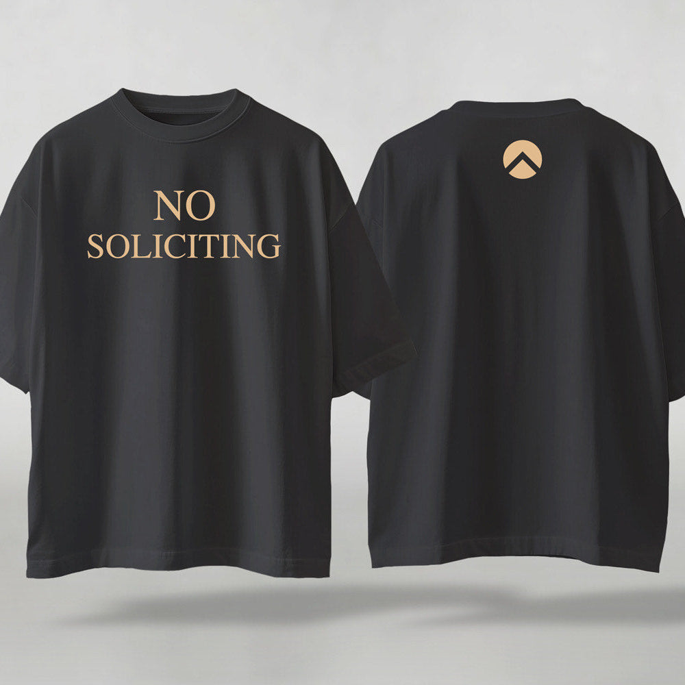 Spartan No Soliciting Faded Tee