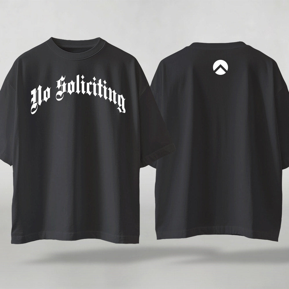 Spartan No Soliciting Faded Tee