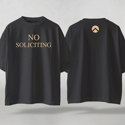 Spartan No Soliciting Faded Tee